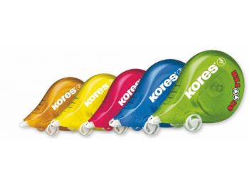 Hibajavító roller, 4,2 mm x 8 m, KORES Scooter, vegyes színek (IK848521)