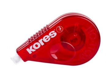 Hibajavító roller, 4,2 mm x 15 m, KORES Roll On, piros (IK