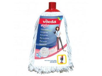 Gyorsfelmosó, nyél nélkül, pamut, VILEDA Style, fehér (