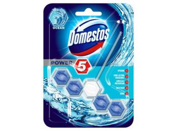 WC fertőtlenítő, 1 db-os, DOMESTOS Power 5, óceán (KHT5