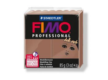 Porcelángyurma, 85 g, FIMO Professional Doll Art, nugát (F