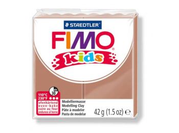 Gyurma, 42 g, égethető, FIMO Kids, világosbarna (FM803071)