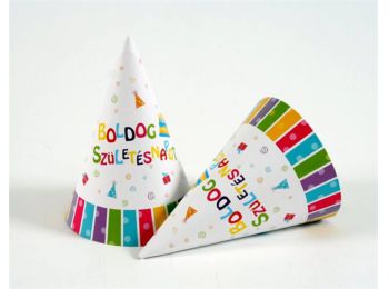 Csákó, papír, Boldog születésnapot (PT200100)