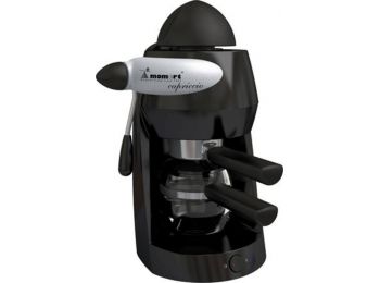Presszókávéfőző, MOMERT 1160 Capriccio fekete-ezüst (K