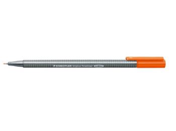 Tűfilc, 0,3 mm, STAEDTLER Triplus, narancssárga (TS3344)