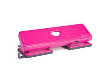 Lyukasztó, négylyukú, 22 lap, fém, RAPESCO 720, cikláme