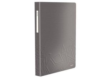 Bemutatómappa, 80 zsebes, A4, LEITZ Urban Chic, szürke (E4