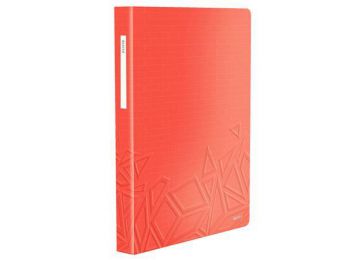 Bemutatómappa, 100 zsebes, A4, LEITZ Urban Chic, piros (E46