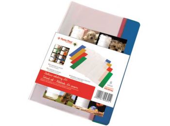 Füzet- és könyvborító + füzetcímke, A4. PVC,  PANTA PLAST (INP0302013899)