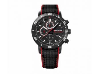 Wenger Férfi karóra, Roadster Black Night Chrono 01.1843.1
