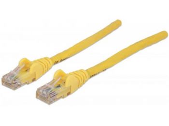 Hálózati kábel, UTP, Cat6, CCA, 2 m, INTELLINET, sárga (KMA342360)