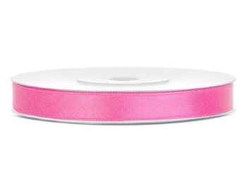 Szatén szalag, 6 mm, világos rózsa (PTS6081)