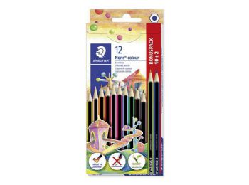 Színes ceruza készlet, hatszögletű, STAEDTLER Noris Colo