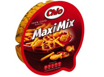 Kréker, 100 g, CHIO Maxi Mix, sós (KHE005)