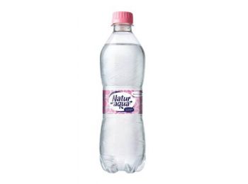 Ásványvíz, szénsavmentes, NATUR AQUA, 0,5 l (KHI048)