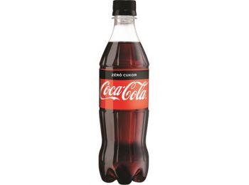 Üdítőital, szénsavas, 0,5 l, COCA COLA Coca Cola Zero (KHI056)
