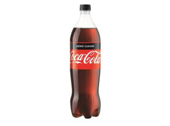 Üdítőital, szénsavas, 1,25 l, COCA COLA Coca Cola Zero (