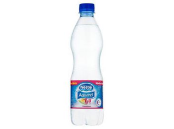 Ásványvíz, szénsavas, NESTLÉ AQUAREL, 0,5 l (KHI148)