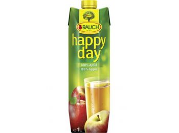 Gyümölcslé, 100 százalék , 1 l, RAUCH Happy day, alma (
