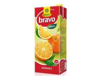 Gyümölcsital, 12 százalék , 1,5 l, RAUCH Bravo, narancs 