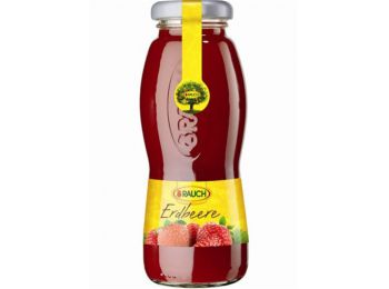 Üdítőital, szénsavmentes, 0,2 l, RAUCH  Prémium, eper (
