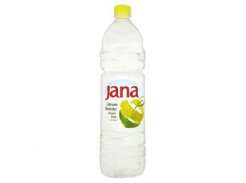 Ásványvíz, ízesített, JANA, 1,5 l, citrom-limetta (KHI249)