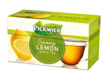 Fekete tea, 20x1,5 g, PICKWICK, citrom (KHK039)