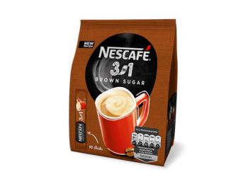 Instant kávé stick, 10x16,5 g, NESCAFÉ 3in1, barna cukorr