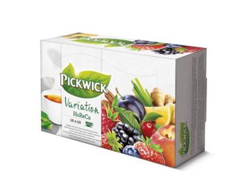 Tea válogatás, 70x2 g + 10x1,75 g, 20x1,5 g, 100 db, PICKW