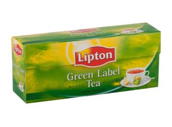 Fekete tea, 25x2 g, LIPTON, Green label (KHK266)