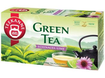 Zöld tea, 20x1,75 g, TEEKANNE, echinacea-lime (KHK268)