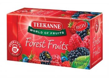 Gyümölcstea, 20x2,5 g, TEEKANNE Forest Fruits, erdei gyümölcs (KHK271)