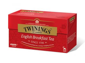 Fekete tea, 25x2 g, TWININGS English Breakfast (KHK275)