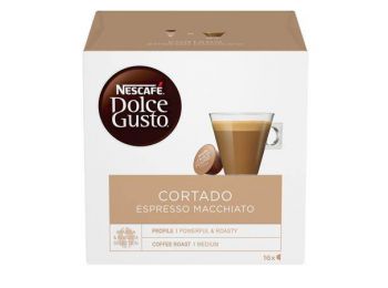 Kávékapszula, 16 db,  NESCAFÉ Dolce Gusto Cortado Espresso Macchiato  (KHK393)