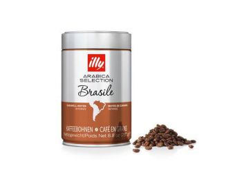 Kávé, pörkölt, szemes, 250 g, ILLY ”Brasile (KHK454)