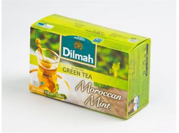 Zöld tea, 20x1,5g, DILMAH Marokkói menta (KHK521)