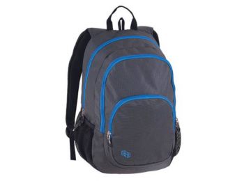 Hátizsák, notebook tartóval, PULSE Fusion, szürke-kék (