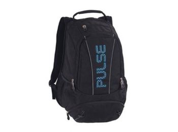 Hátizsák, notebook tartóval, PULSESport, fekete-kék (PLS