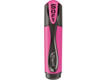 Szövegkiemelő, 1-5 mm, MAPED Ultra Soft, rózsaszín (IMA746036)