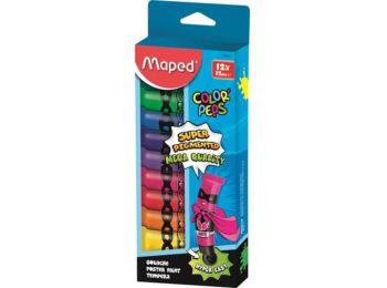 Tempera készlet 12 szín, 12x12 ml, MAPED (IMA810510)