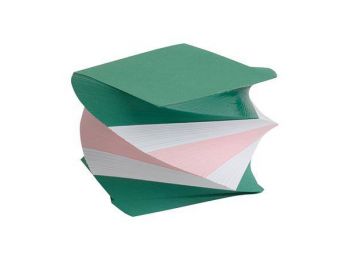 Kockatömb, csavart, VICTORIA, színes (LPF069)