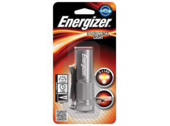Elemlámpa, LED, 3xAAA (nem tartozék), fém ház, ENERGIZER