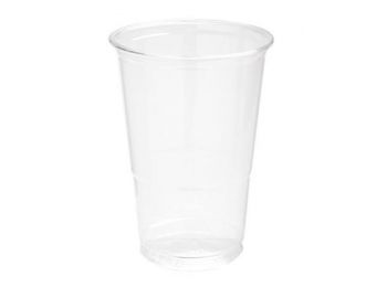 Műanyag pohár, Multi Pet, 2 dl, víztiszta, sima felületű (KHMU011VT)