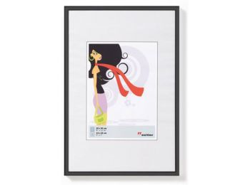 Képkeret, műanyag, 13x18 cm,  New  Lifestyle,  fekete (DKL