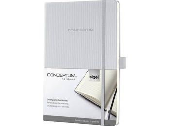 Jegyzetfüzet, exkluzív, A4, kockás, 97 lap, keményfedele