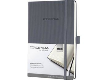 Jegyzetfüzet, exkluzív, A5, kockás, 97 lap, keményfedele