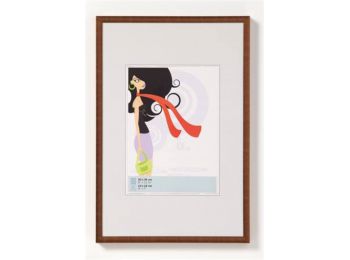 Képkeret, műanyag, 20x30 cm,  New  Lifestyle bronz (DKL019