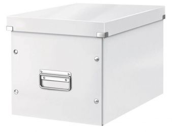 Tároló doboz, L méret, LEITZ Click&Store, fehér (E610800