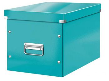 Tároló doboz, L méret, LEITZ Click&Store, jégkék (E61080051)