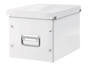 Tároló doboz, M méret, LEITZ Click&Store, fehér (E61090001)